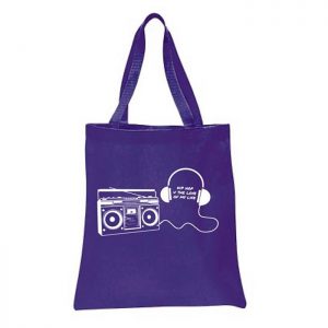 BOOMBOX/HEADPHONES HipHop U The Love of my Life (Double-sided) TOTE